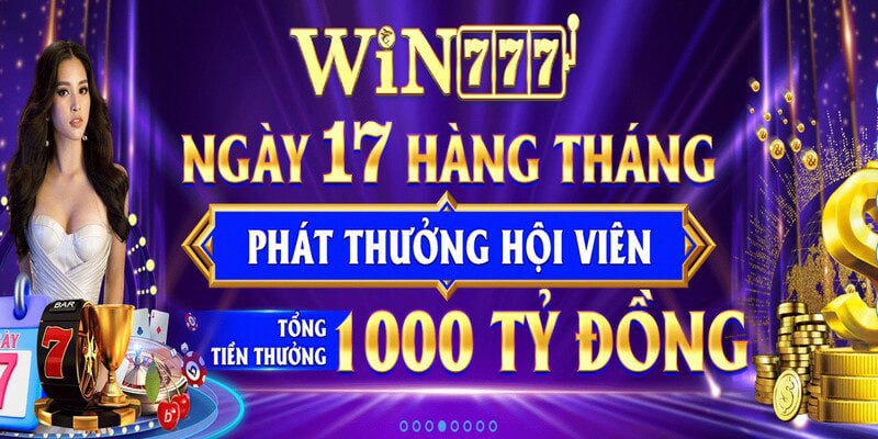 Bạt ngàn ưu đãi khủng chỉ có trên Win777